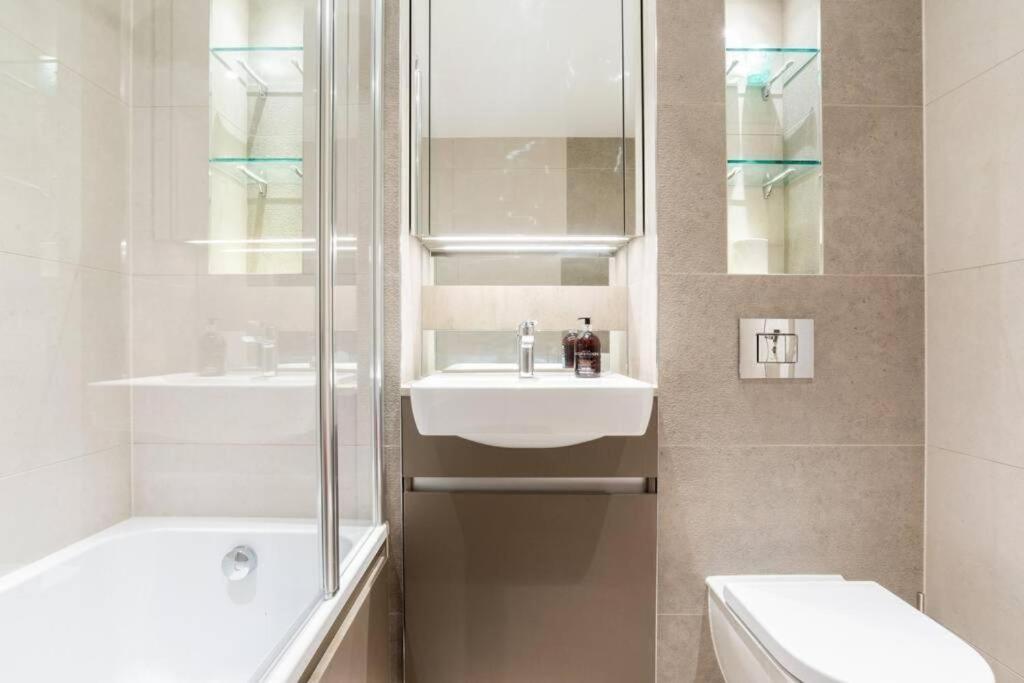Luxury River Side Penthouse Londra Exterior foto
