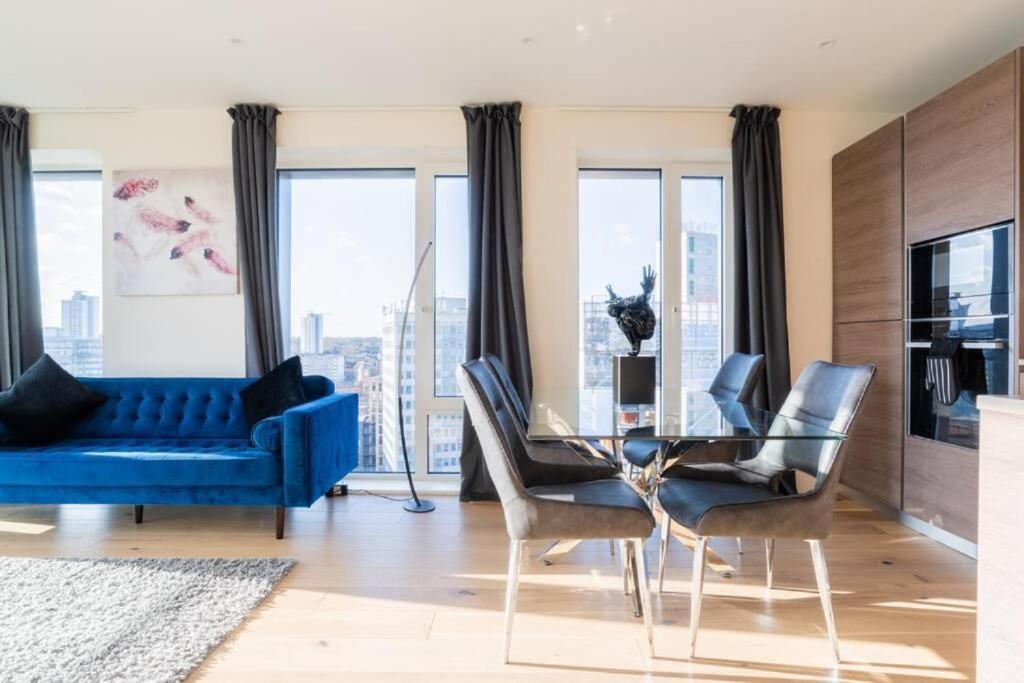Luxury River Side Penthouse Londra Exterior foto