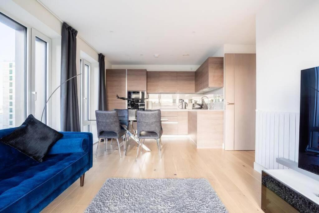 Luxury River Side Penthouse Londra Exterior foto
