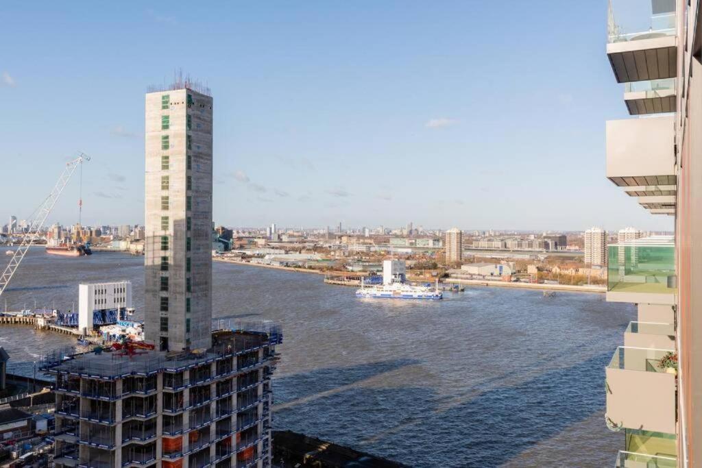 Luxury River Side Penthouse Londra Exterior foto